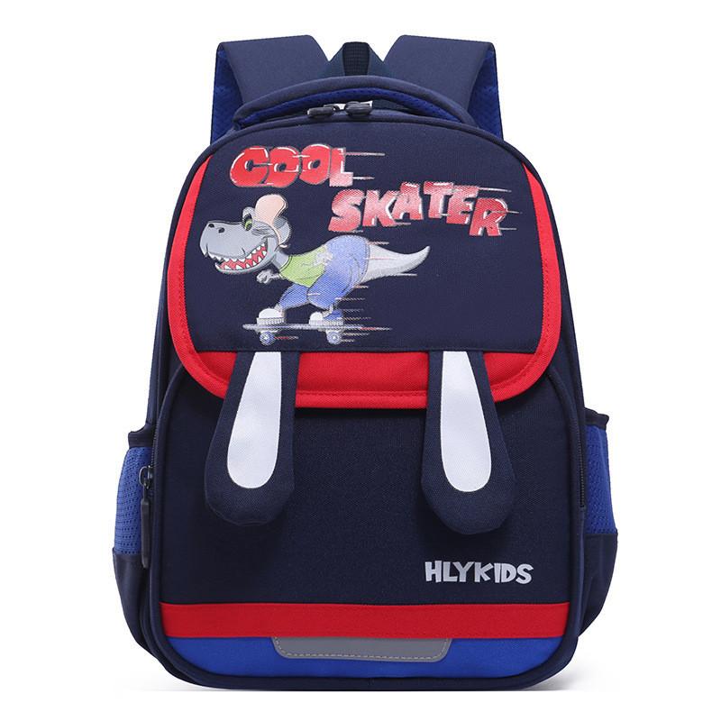 Adorable Unicorn Backpack For Kids Lightweight Cartoon Dinosaur Design School Bag