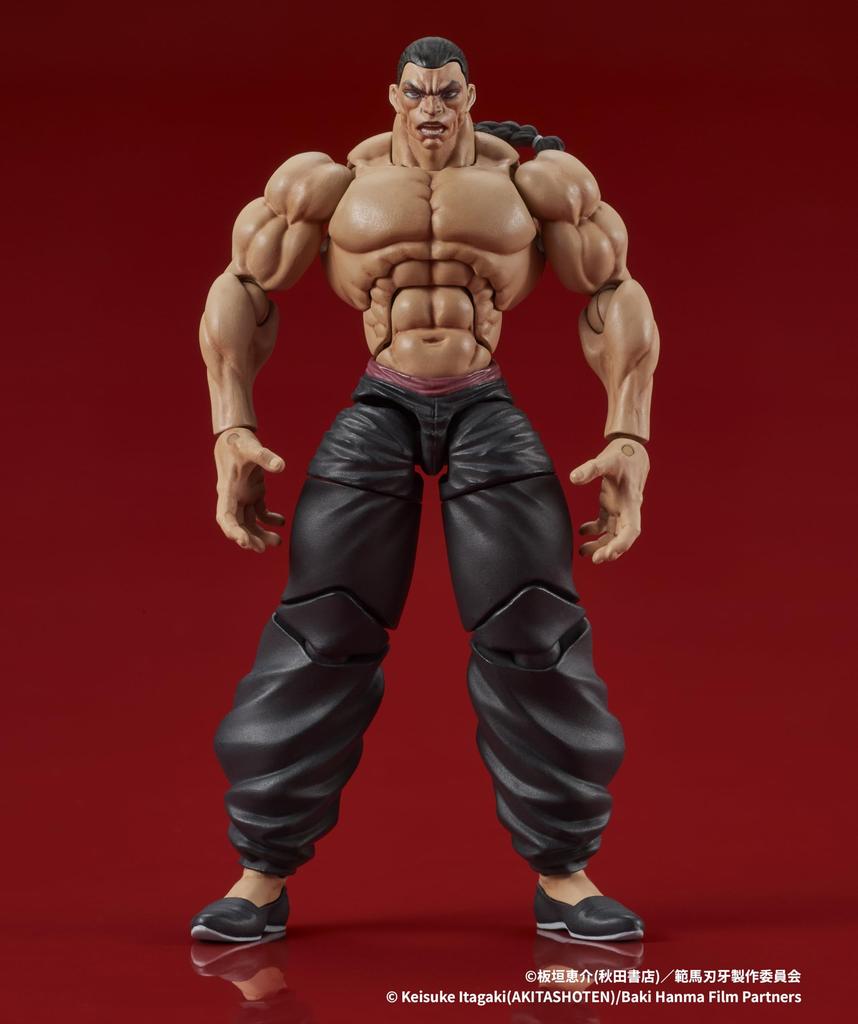 DIG DIGACTION Ретсу примерно 75 мм готовый (КОПАТЬ) """Baki Grappler"" Кай-О, высокий, без масштаба, ПВХ, окрашенная, фигурка."