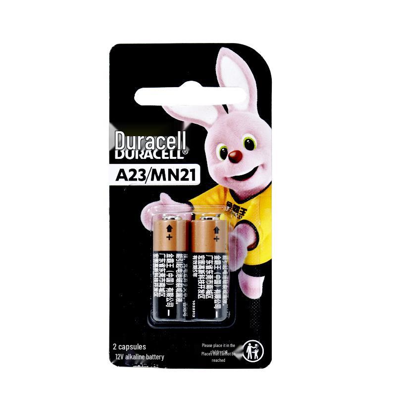 Duracell 12V 23A Alkaline Battery for Remote Controls & Doorbells, Mercury-Free, MN21, 2-Pack