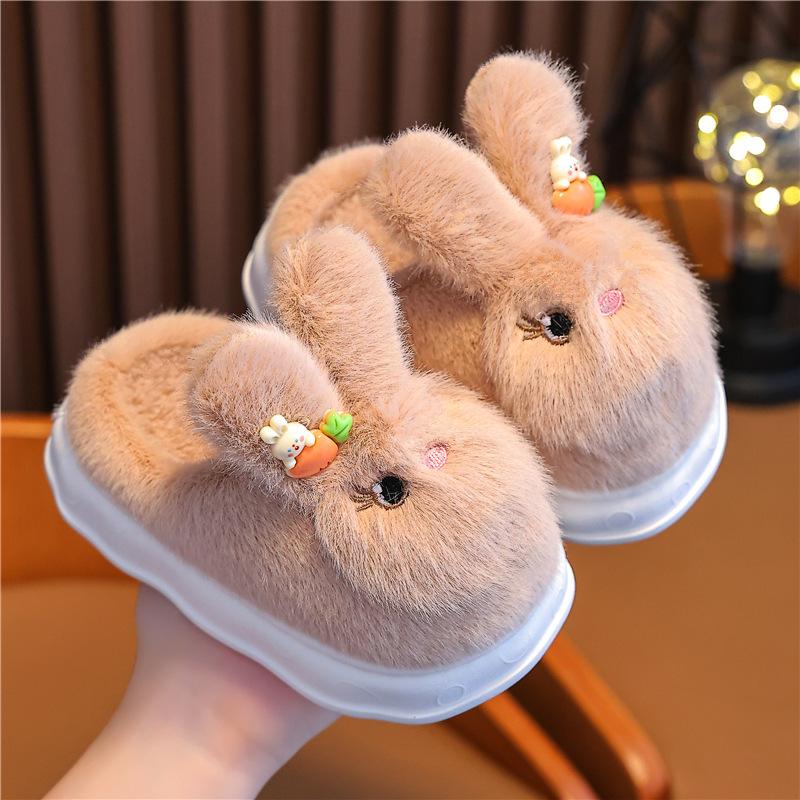 Pantuflas Детские хлопковые тапочки Зимние тапочки Мультяшные тапочки для девочек Домашняя обувь Теплая хлопковая обувь для мальчиков Детские тапочки Шлепанцы Zapatos Niña