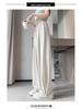 Ice Silk High Waist Wide Leg Sweatpants - Women's Summer Slimming, Loose Casual Pants