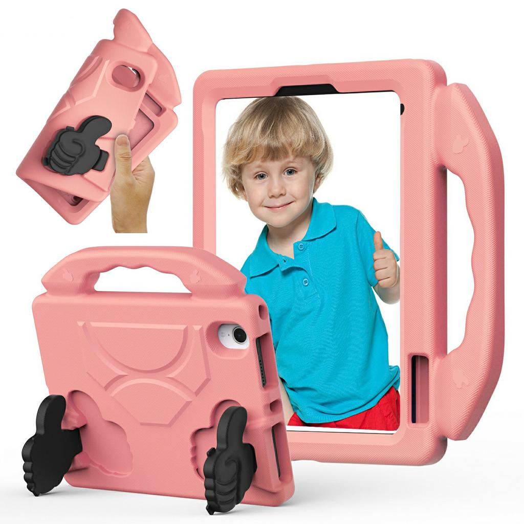 For iPad mini (2024)/(2021) Case Ultra-Soft EVA Thumb Kickstand Tablet Cover