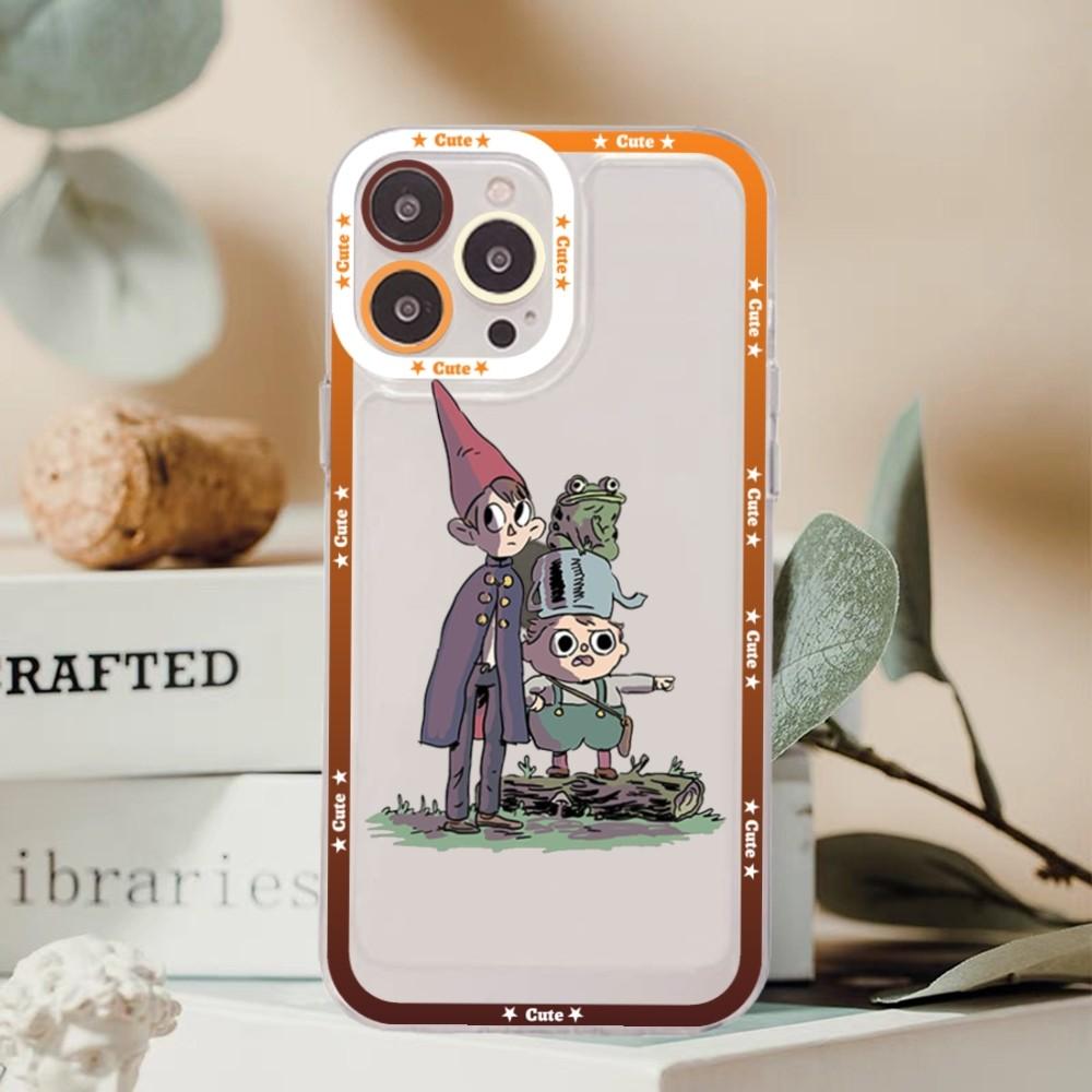 Чехол для телефона с рисунком O-Over the G-Garden W-Wall для iPhone 15 11 12 13 14 Mini Pro Max XR X XS, прозрачный чехол из ТПУ