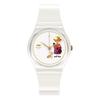 Swatch HOW MAJESTIC Gent GZ711 Белые часы
