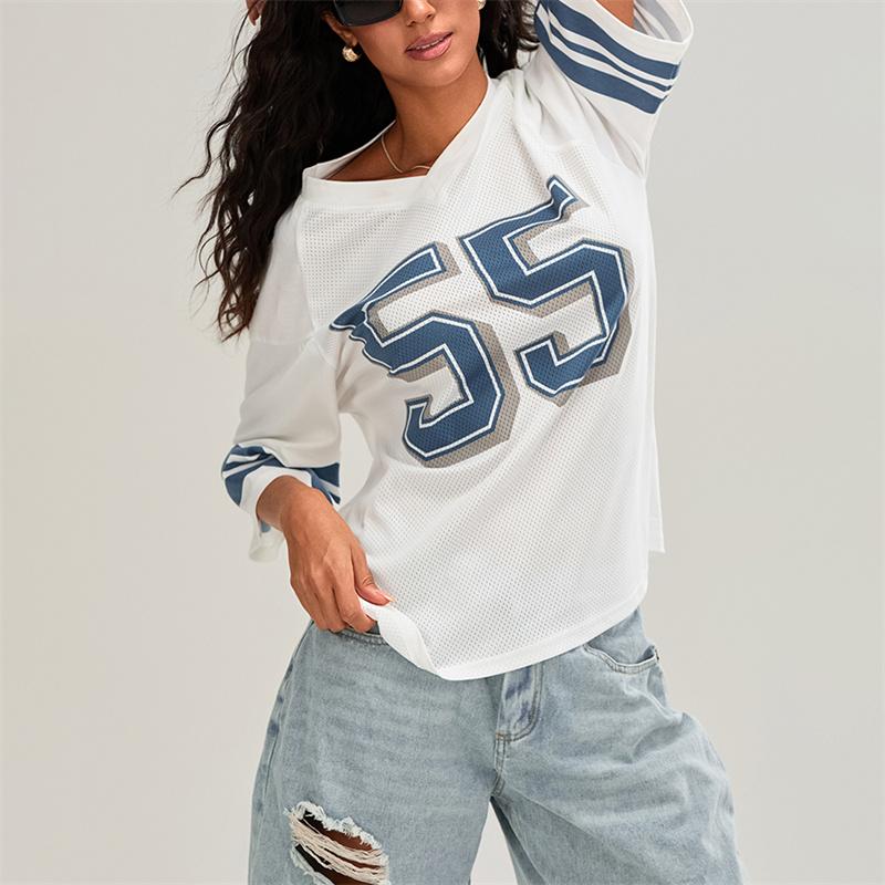 Футболка большого размера с рисунком Digit 55, 3D-принтом, женская футболка Y2k Sport Casual с коротким рукавом и короткими рукавами, свободная уличная одежда