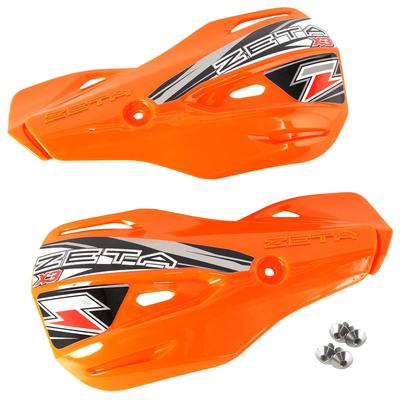 Защитное покрытие ZETA RACING X3 для защитного щитка Armor Handguard оранжевого цвета. Может быть прикреплено к защитному щитку Armor Handguard серии DIRTFREAK F5291.