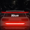 90cm Car Decal Safety Warning Reflector Tape Sticker Rear Trunk Anti Collision Warn Reflective Tape Auto Exterior Accessories