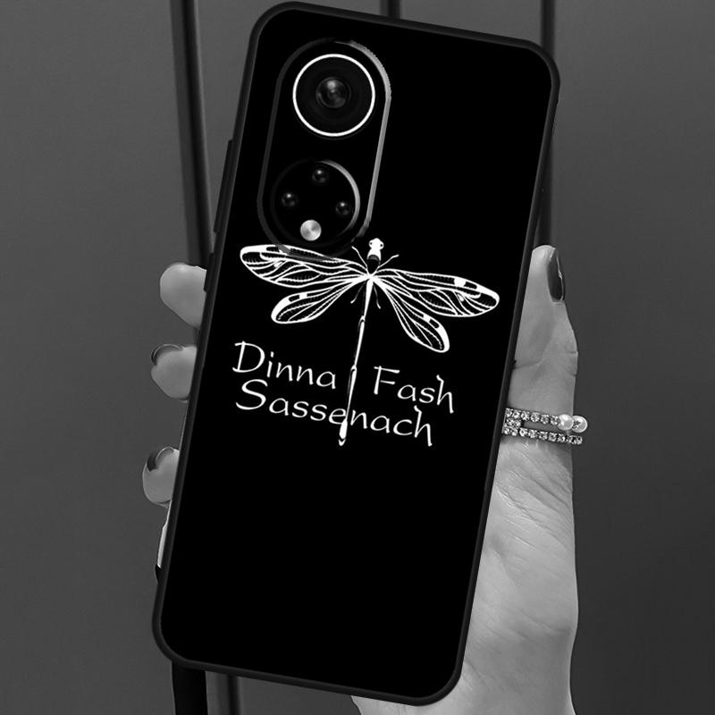 Outlander Sassenach Dragonfly Case For Honor Magic 6 Pro 5 Lite 50 70 90 X6 X7 X8 X9 Honor X6a X7a X8a X9a X8b X9b Cover