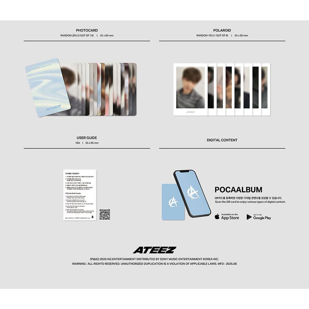 ATEEZ ЗОЛОТОЙ ЧАС : Часть 3 (ПОКААЛЬБУМ ВЕР.)