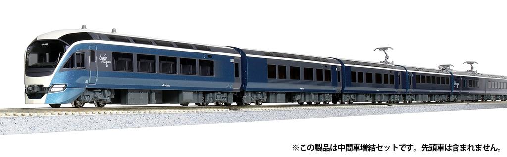 KATO N Gauge E261 Series Saphir Odoriko Дополнительный набор из 4 вагонов Модель поезда железной дороги 10-1662