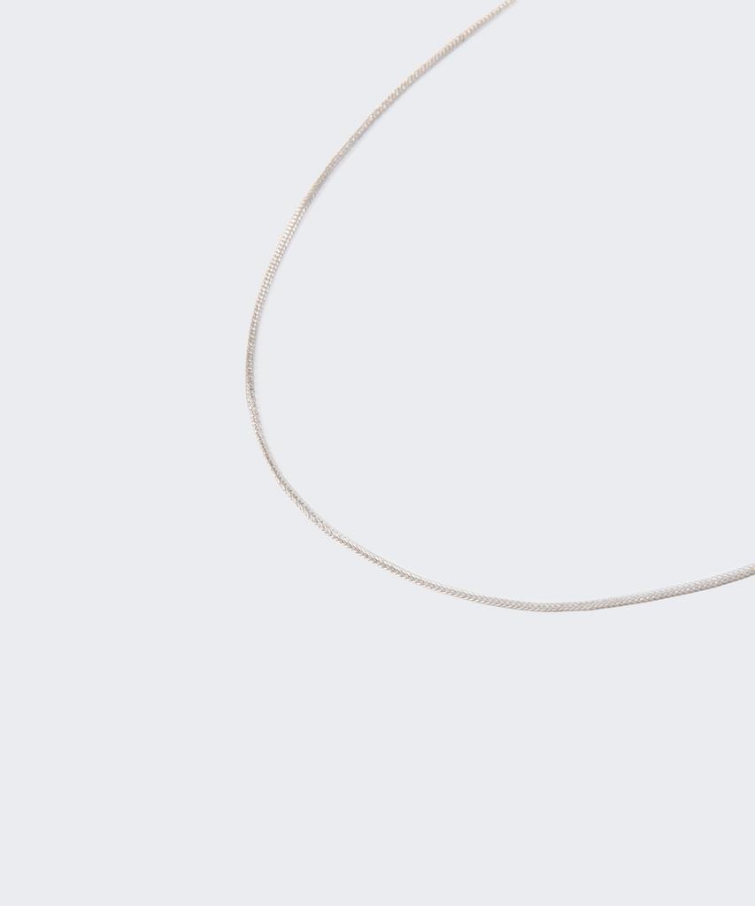 Musinsa Standard Snake Chain Necklace [Silver]