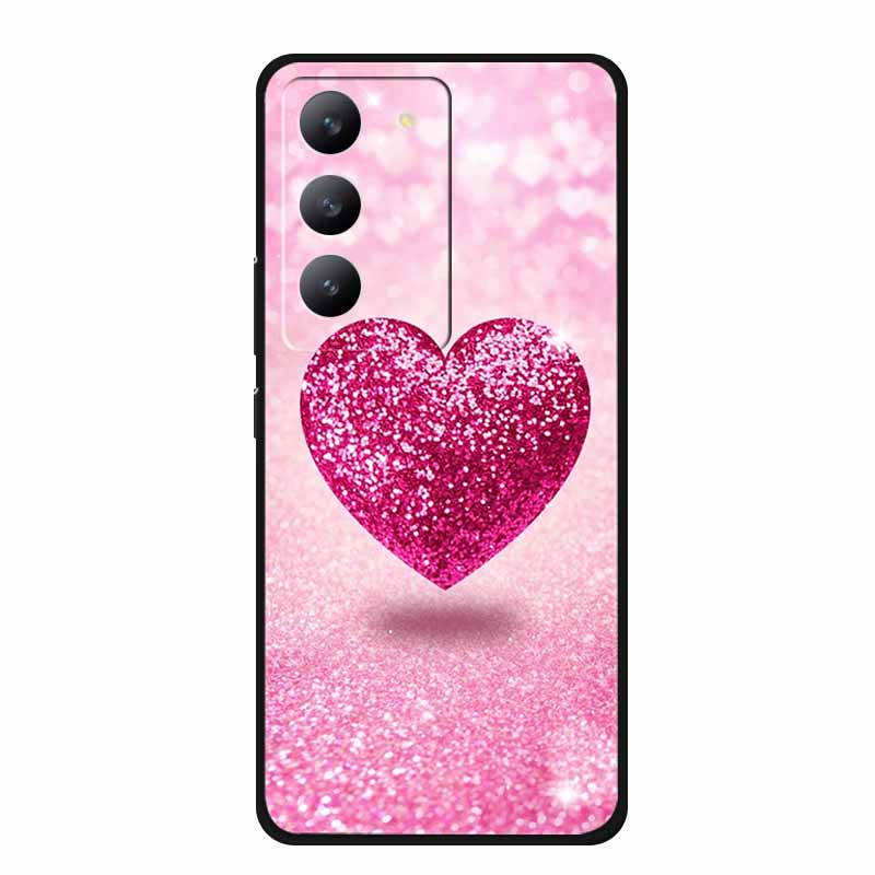 Phone Case For Redmi 15 4G Back Cover Case 6.9" Shockproof Black Silicone Soft Coque For Xiaomi Redmi 15 Case Redmi15 Funda Para