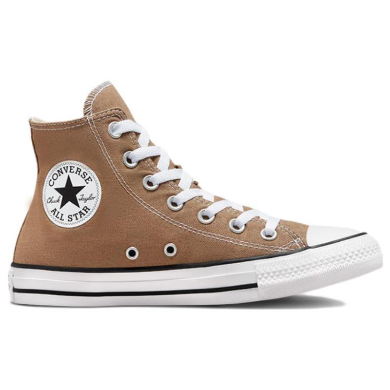 Converse Chuck Taylor All Star Удобные Винтажные Высокие Кеды из Канваса Унисекс Коричневые