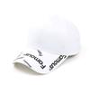 Корейская мода знаменитая бейсболка вышитая хлопковая повседневная кепка с защитой от ультрафиолета бейсболка K-POP 100% (белый)