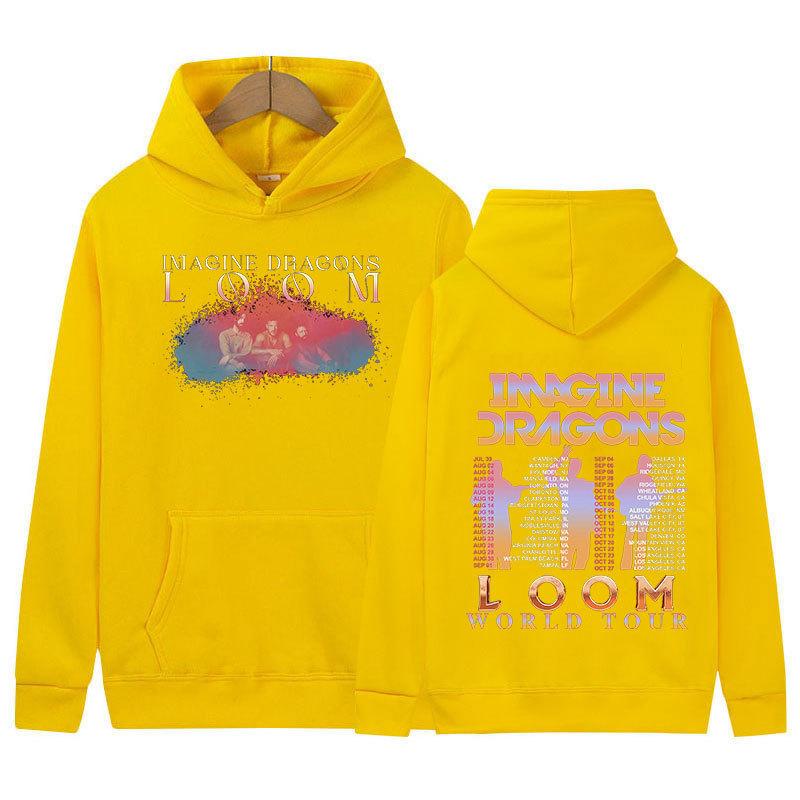 Rock Retro Imagine Dragons L00M World Tour  New Hoodie