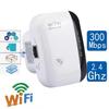 300м Wi-Fi репитер US EU вилка Усилитель сигнала Расширитель сети Улучшитель Домашний роутер Через стену Спальня Прием Движущийся