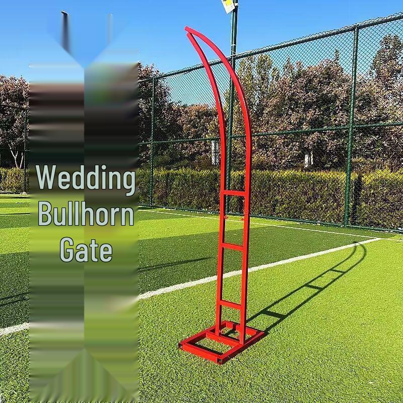 Свадебная арка из железа для улицы, подставка для цветов - Декорация входа на свадьбу, ворота "Бычий рог"