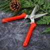 190mm Straight Head Pruning Shears Non-slip HandleStainless Steel Outils Manuels Household Bonsai Garden Scissors Pruing Shear