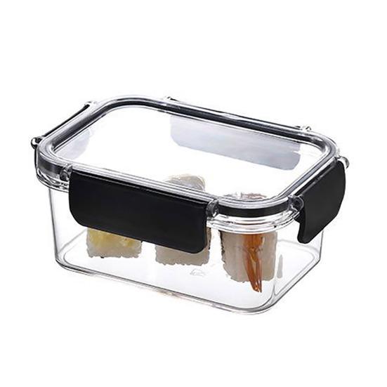 1/3 шт. прозрачная коробка для еды герметичный контейнер для ланча с крышкой без BPA прозрачный штабелируемый пыленепроницаемый контейнер для хранения еды, пригодный для мытья в посудомоечной машине