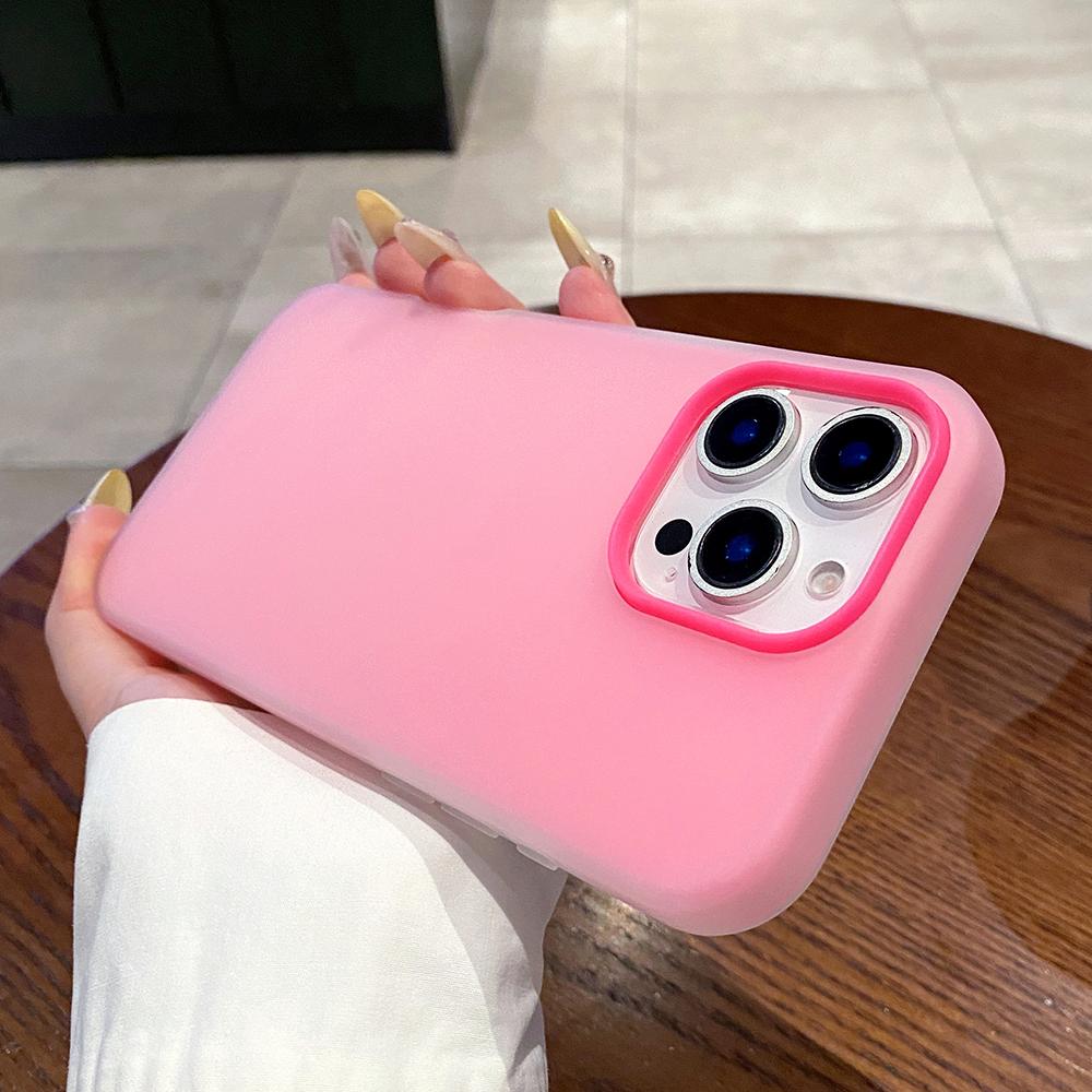 Красочный чехол-бампер 2 в 1 из желе-силикона для For Iphone 16 15 14 13 12 11 Pro Max Plus, полностью противоударный, прозрачный, мягкая броня, задняя крышка