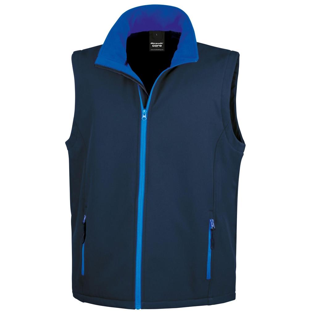 Result Mens Printable Softshell Body Warmer