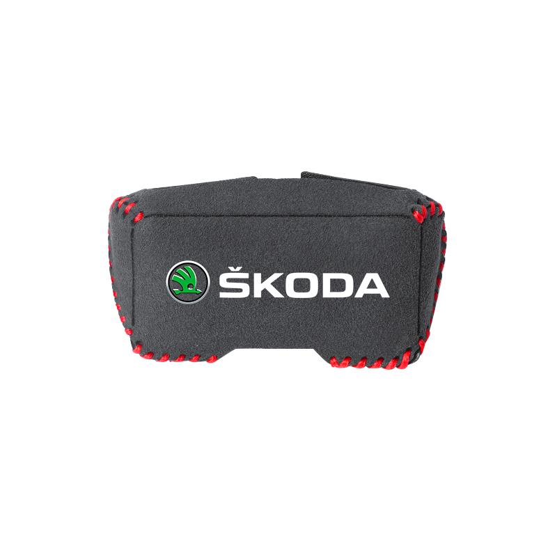 Car Styling Safety Belt Buckle Cover Anti-scratch Protector For Skoda Kylaq Elroq Kodiaq Octavia Enyaq Kamiq Rapid Superb Karoq