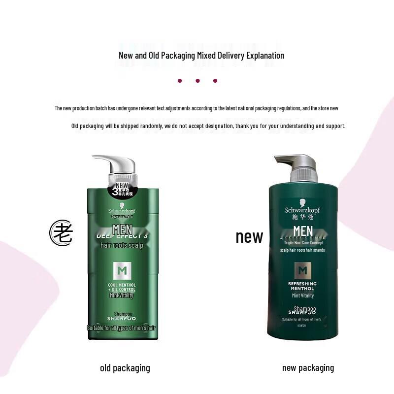 Schwarzkopf Мужской шампунь для контроля жирности и против перхоти