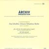 LP Пластинка ДИТРИХ ФИШЕР-ДИСКАУ - Произведения Иоганна Себастьяна Баха APM14004 ARCHIV PRODUCTI 1958 Япония Классика Б/У