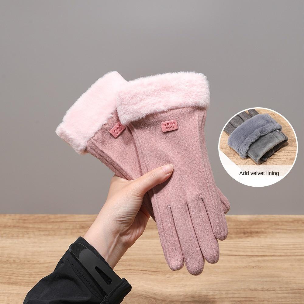 Теплые перчатки с сенсорным экраном, перчатки для вождения с сенсорным экраном, зимние перчатки 2024, для велоспорта, вождения