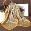 New Silk Shawl Square Scarf for Women Neckerchief Female Headband Hair Wrap Print Ladies Foulard Fashion Hijab Bandana