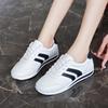 Women's Color Block Casual Sneakers 2025 Spring/autumn Woman Lace Up Platform Soft Sole  Low-top  Walking Shoes for Women