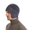 Winter Warm Cap Men's Women's Plush Knitted Wool Cap Cold Ear Protection Cap