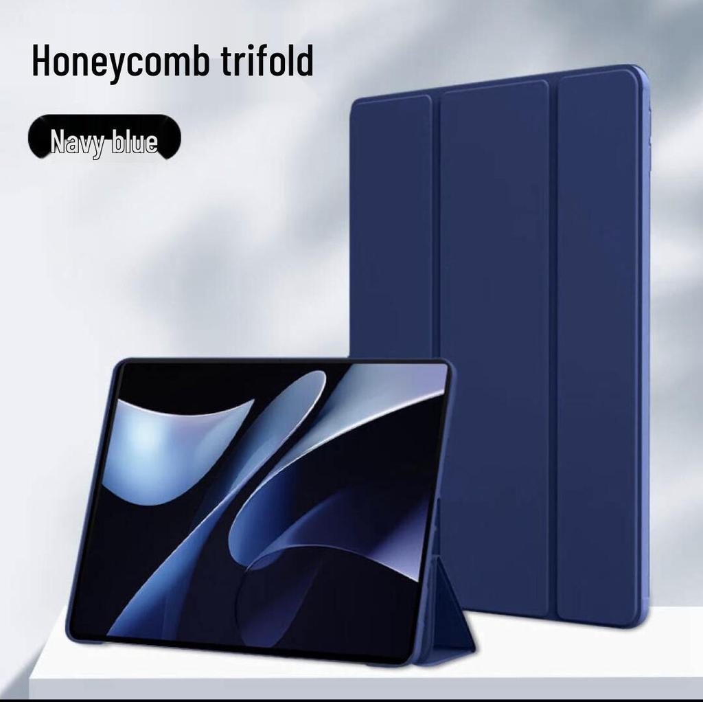 Защитный чехол для Honor Pad X9A: 10/9 12,1-дюймовый силиконовый трехскладной чехол-книжка с полной защитой, мягкий чехол для планшета