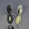 Buddhist Folded Hand Portable Mini Nail Clipper Keychain Goods Set of 2