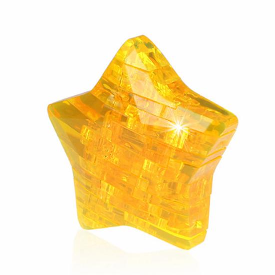 DIY 3D Crystal Puzzle Star Assembly Model Desk Decor Brain Teaser Children Toy