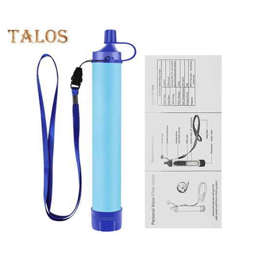 Personal Water Filter Straw Portable Water Purifying Device Outdoor Survival Camping Hiking Backpacking Emergency Water Filtration System