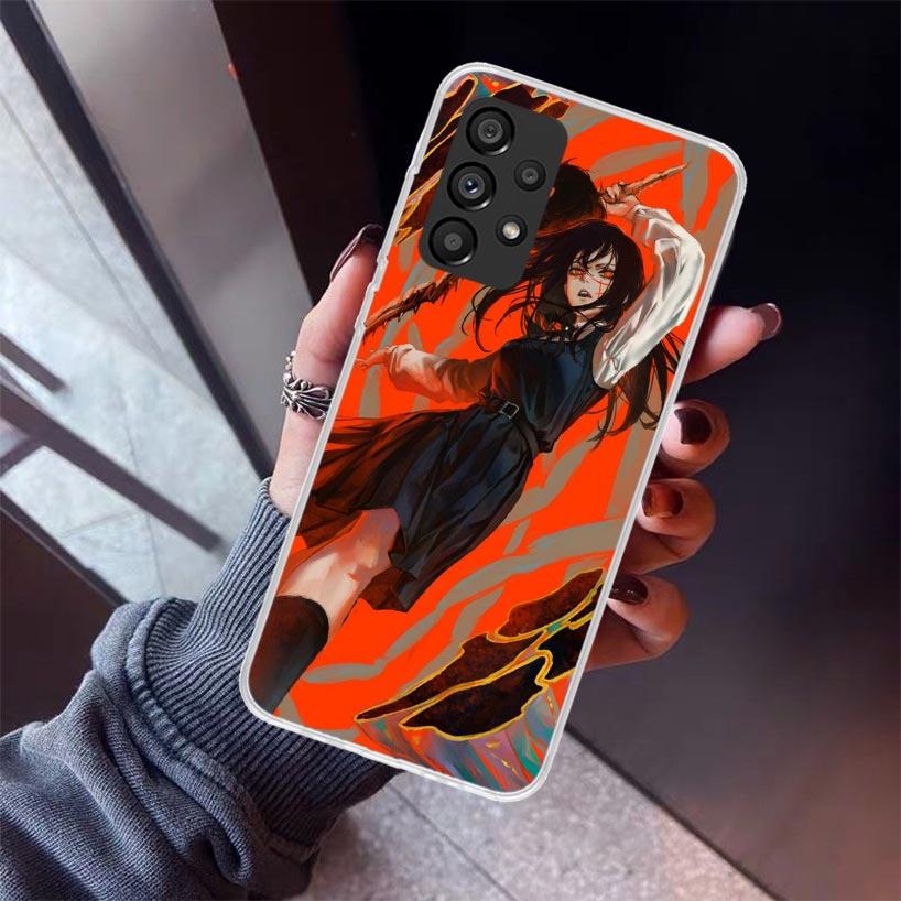 C-Chainsaw Mans Yoru War Devil Phone Case For Samsung Galaxy A17 A57 A37 A16 A26 A36 A56 A15 A25 A35 A55 A14 A13 A54 A53 A34 A24