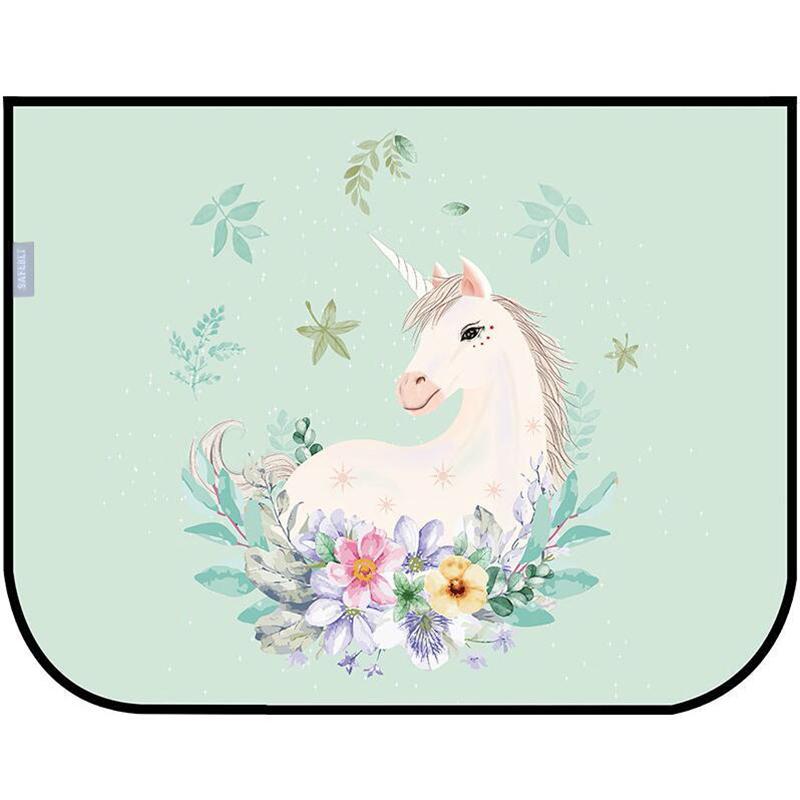 Магнитная шторка на окно автомобиля, солнцезащитный козырек с рисунком, универсальная боковая шторка с защитой от ультрафиолета для детей