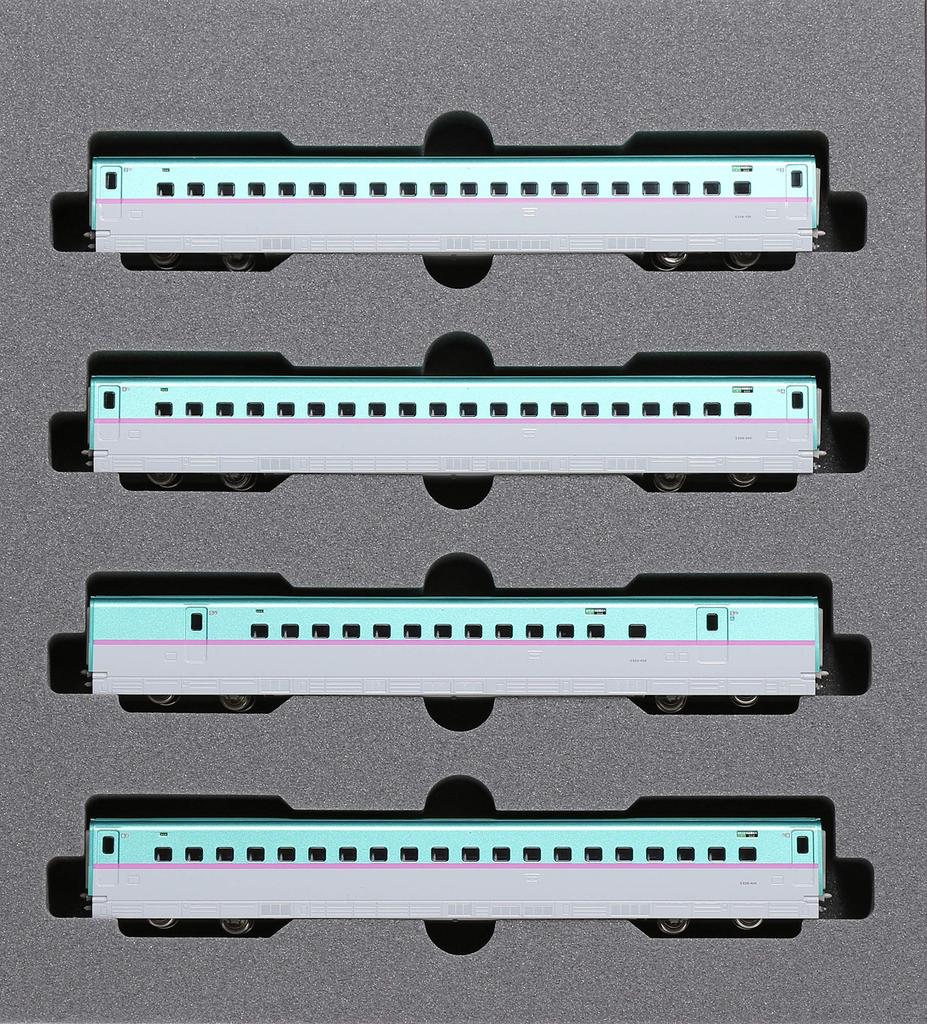 KATO N Gauge E5 Series Shinkansen [Hayabusa] Extension Set B (4 Cars) 10-1665 Railway Model Train