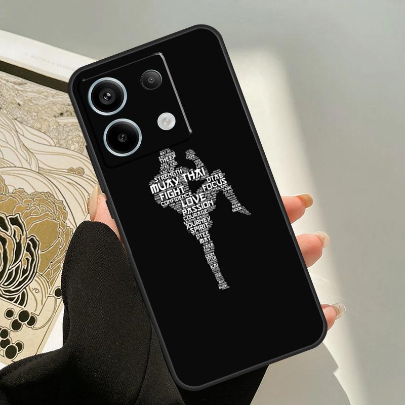 Muay Thai Tahiland Martial Art Case For Xiaomi Redmi Note 13 14 Pro 12 11 9 10 9S 10S 11S 12S Redmi 13C 10C 12C 14C Cover