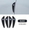 BQVLT1 4pcs Car Door Rearview Mirror Edge Guard Protection Strip For Alfa Romeo 159 Giulietta Giulia 147 Mito 156 Stelvio Volante