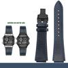 18 мм Ретро Натуральная Кожаная Ремешок для Часов Для Casio AE1200 AE1300 A158W/A168 W-216H Винтажный Ремешок для Часов выпуклый рот Мужской Браслет