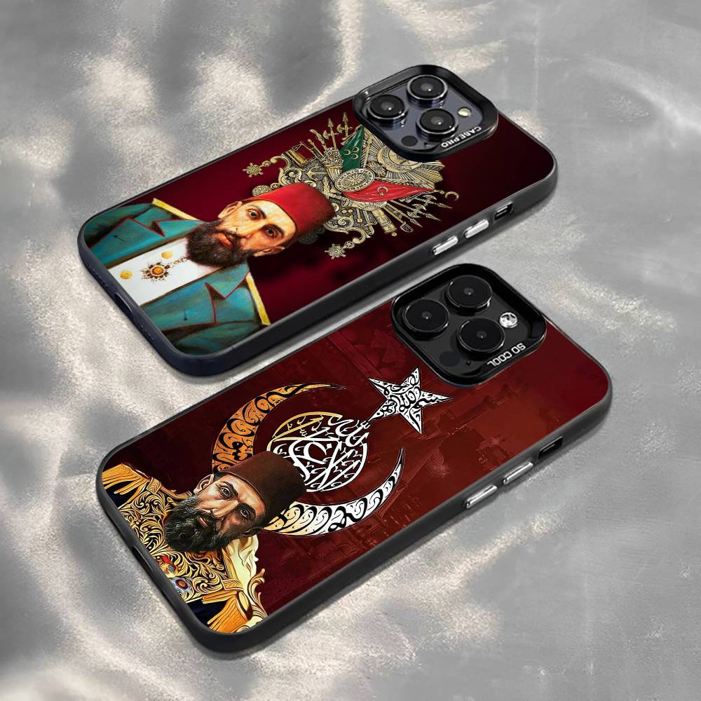 Классический чехол-бампер Empire O-Ottoman для iPhone 17,16,15,14,13,12,11 Plus,Pro Max,XS, Цветной Серебристый Чехол для телефона Funda Cover