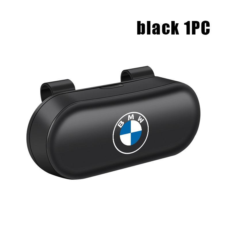 HVHE9 Car Interior Universal Sun Visor Sunglasses Storage Glasses Box For BMW M Performance Alpina M3 M5 M6 X1 X3 X4 X5 G20