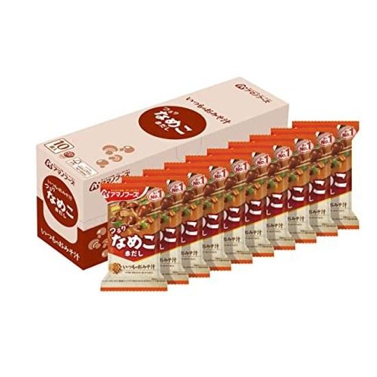 Amano Foods Regular Miso Soup Red Nameko 8g10 pieces