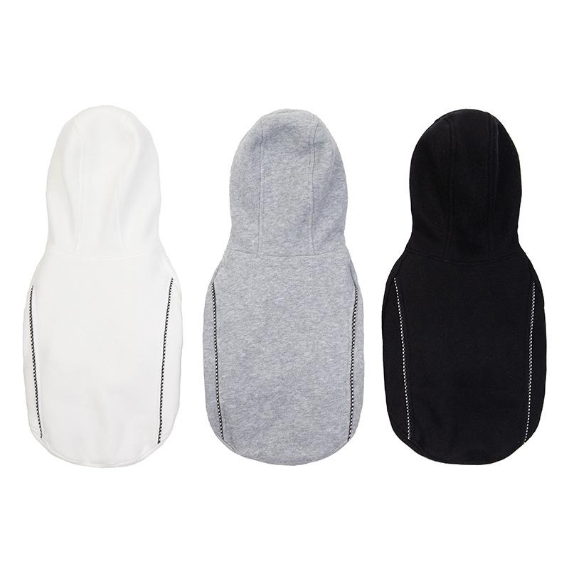 Autumn and winter new pet clothes fleece solid color dog sweater teddy small and medium dog clothes