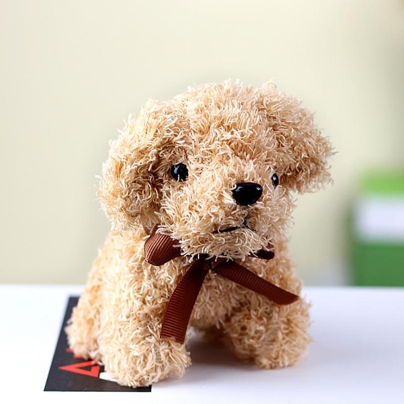 Cute Dog Keychain Adorable Stuffed Animal Pendant Plush Dog Keyrings Handbag Pendants Suitable for Keys and Backpacks