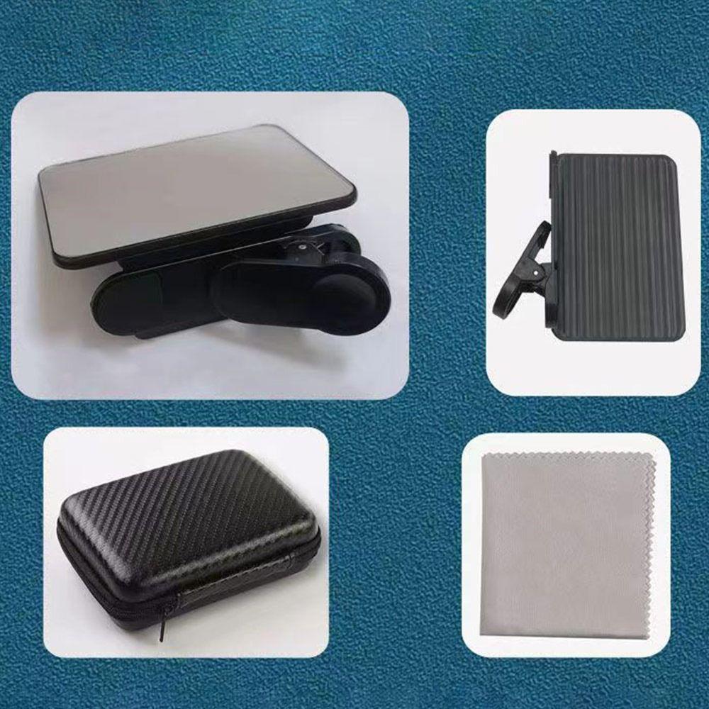 Shooting Supplies Smartphone Camera Mirror Reflection Clip Adjustable Selfie Reflector Travel