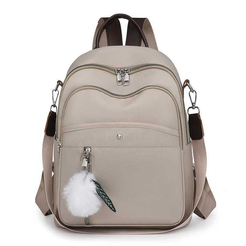 Женский однотонный рюкзак для поездок на работу, дорожная сумка, многофункциональная сумка на плечо