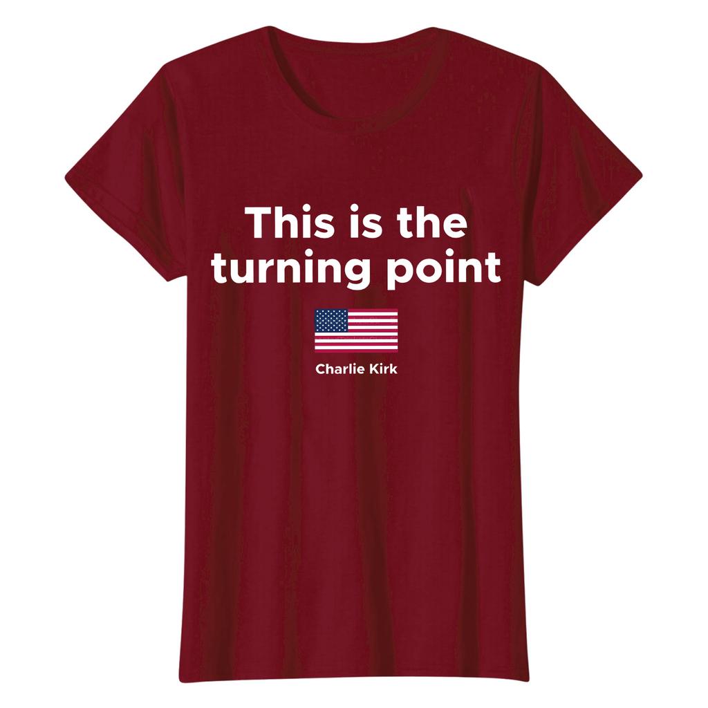 Women's Casual Daily Printed Top Round Neck T-shirt